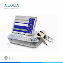 Frecuencia cardíaca del bebé de la batería recargable multifuncional del ultrasonido monitor fetal del monitor fetal de la pantalla de la rotación del LDE del color de 12.1 pulgadas